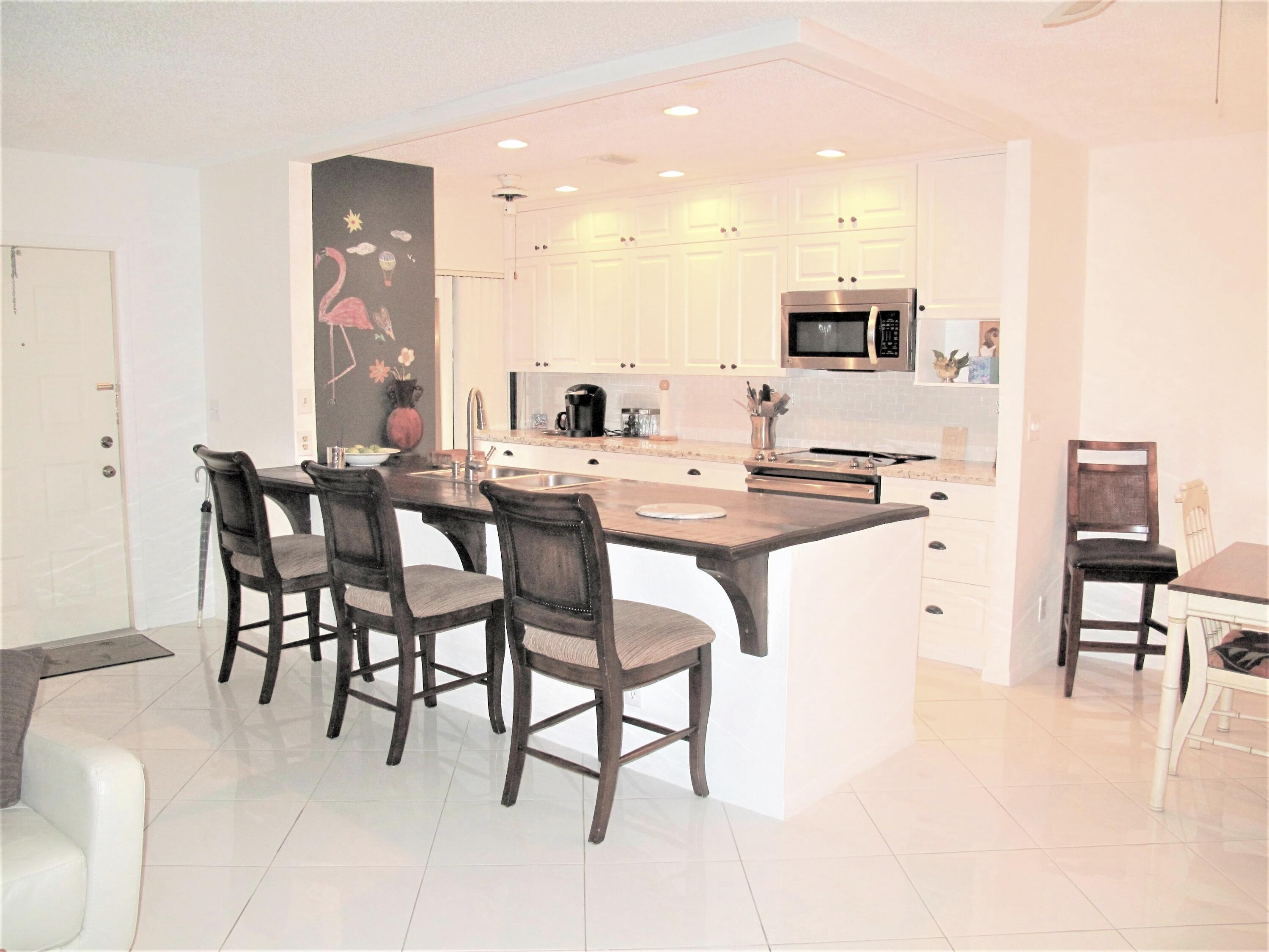 Open concept kitchen