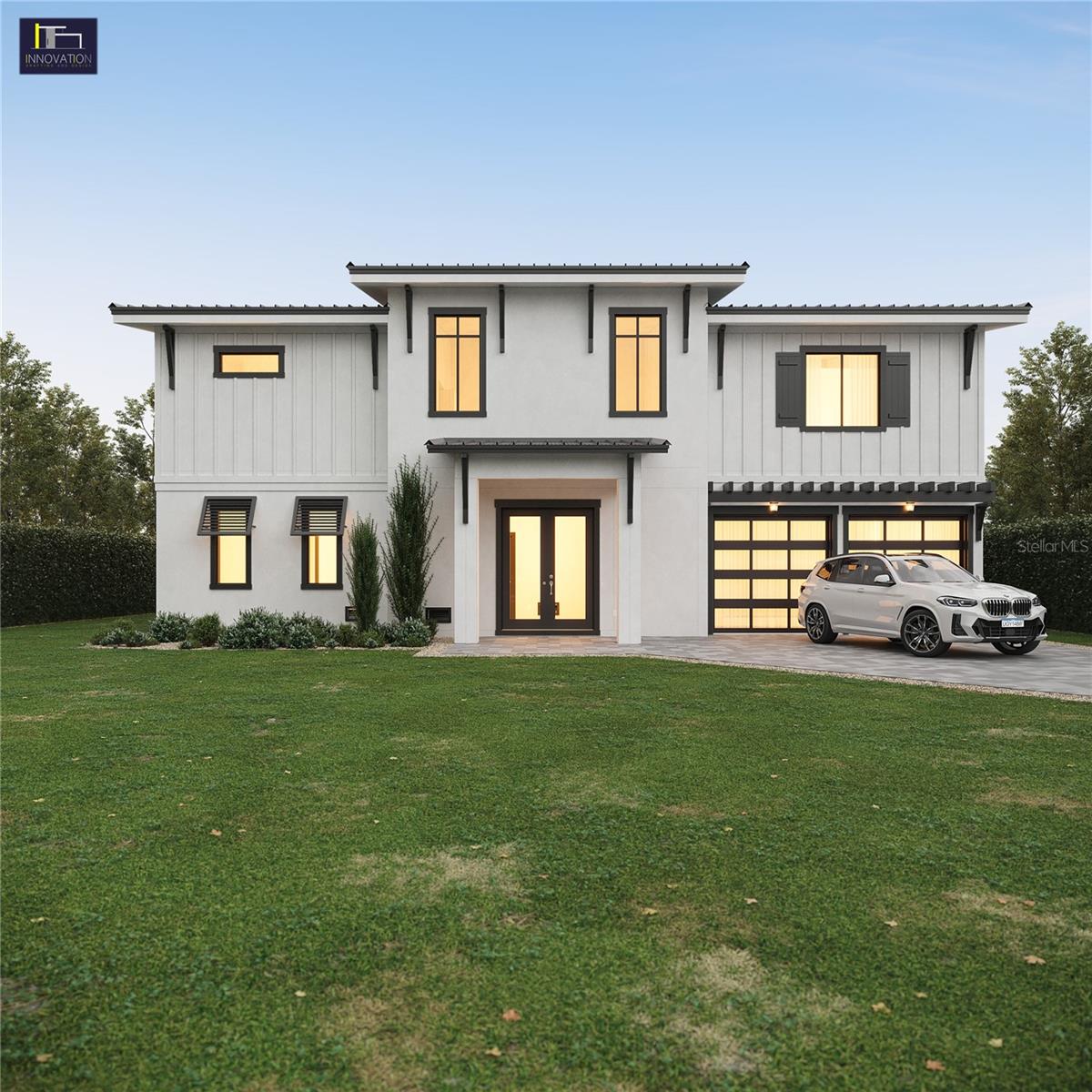 Rendering is a presentation of finished product.