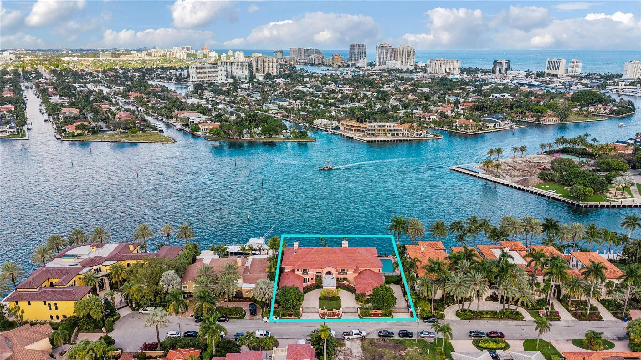 Foto de propiedad en 5 Isla Bahia Drive, Fort Lauderdale, FL 33316 Fort Lauderdale con MLS# 
