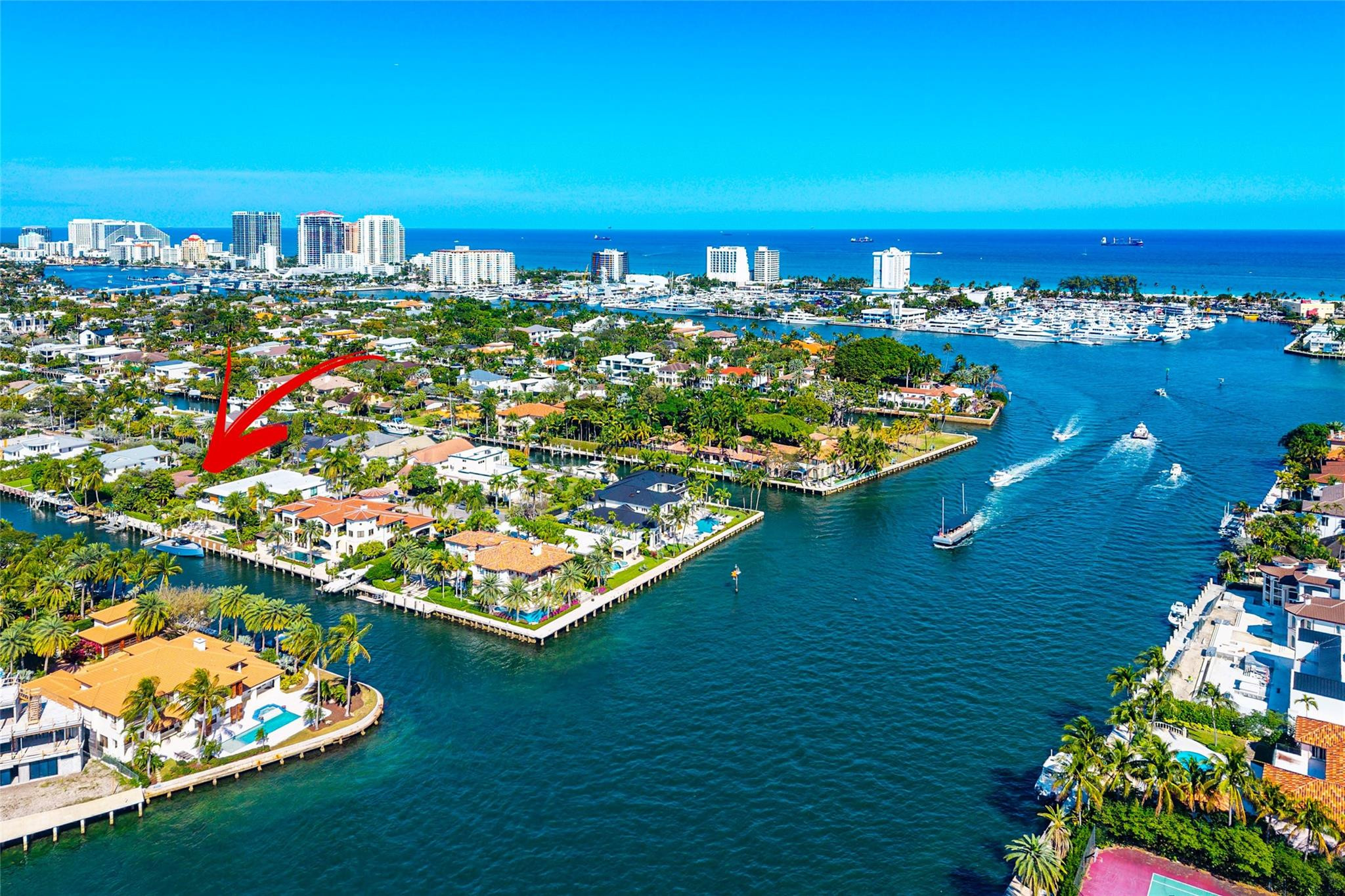 Foto de propiedad en 801 Solar Isle Drive, Fort Lauderdale, FL 33301 Fort Lauderdale con MLS# 