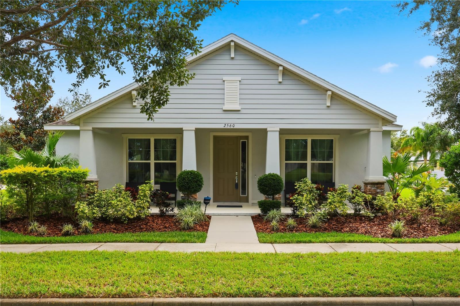 Front Of Home-model home