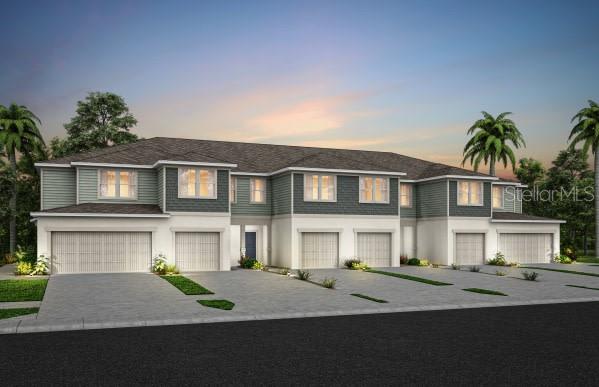Exterior Design. Artistic rendering for this new construction home. Pictures are for illustrative purposes only. Elevations, colors and options may vary.