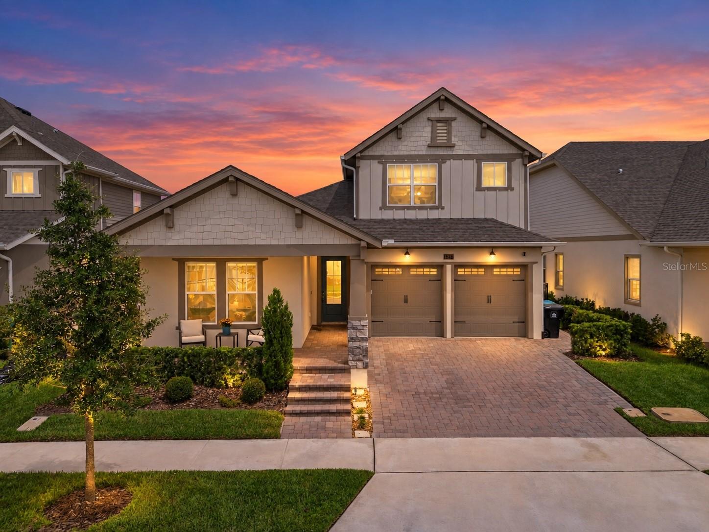 Welcome Home to this Stunner! AI Simulated Sunet