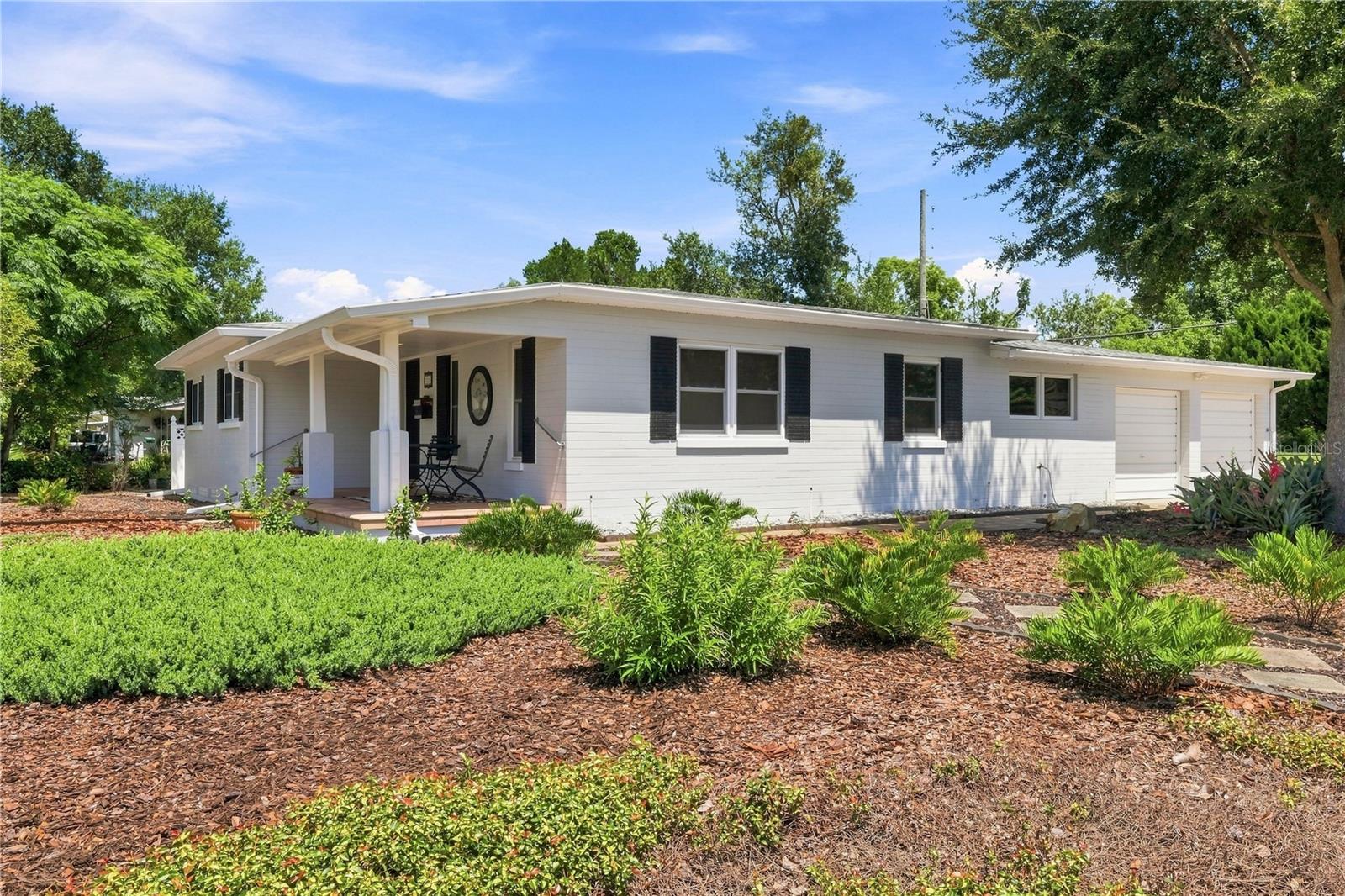 FRONT YARD WITH PORCH
