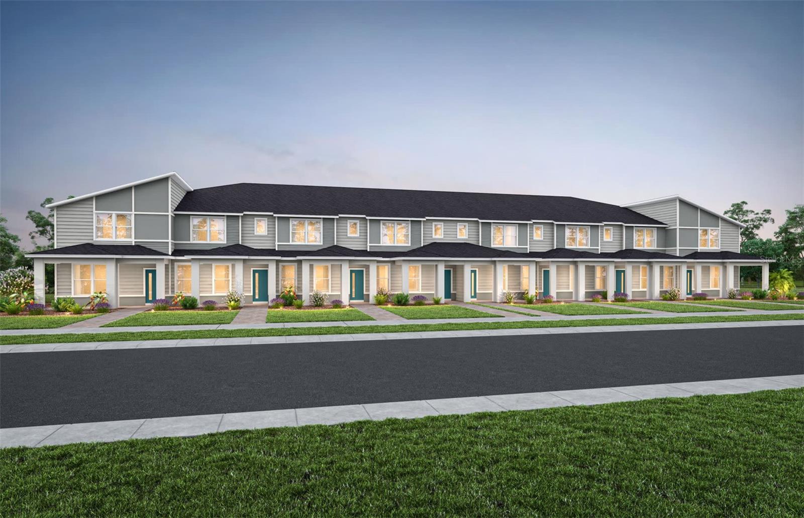 Exterior Design. Artistic rendering for this new construction home. Pictures are for illustrative purposes only. Elevations, colors and options may vary.