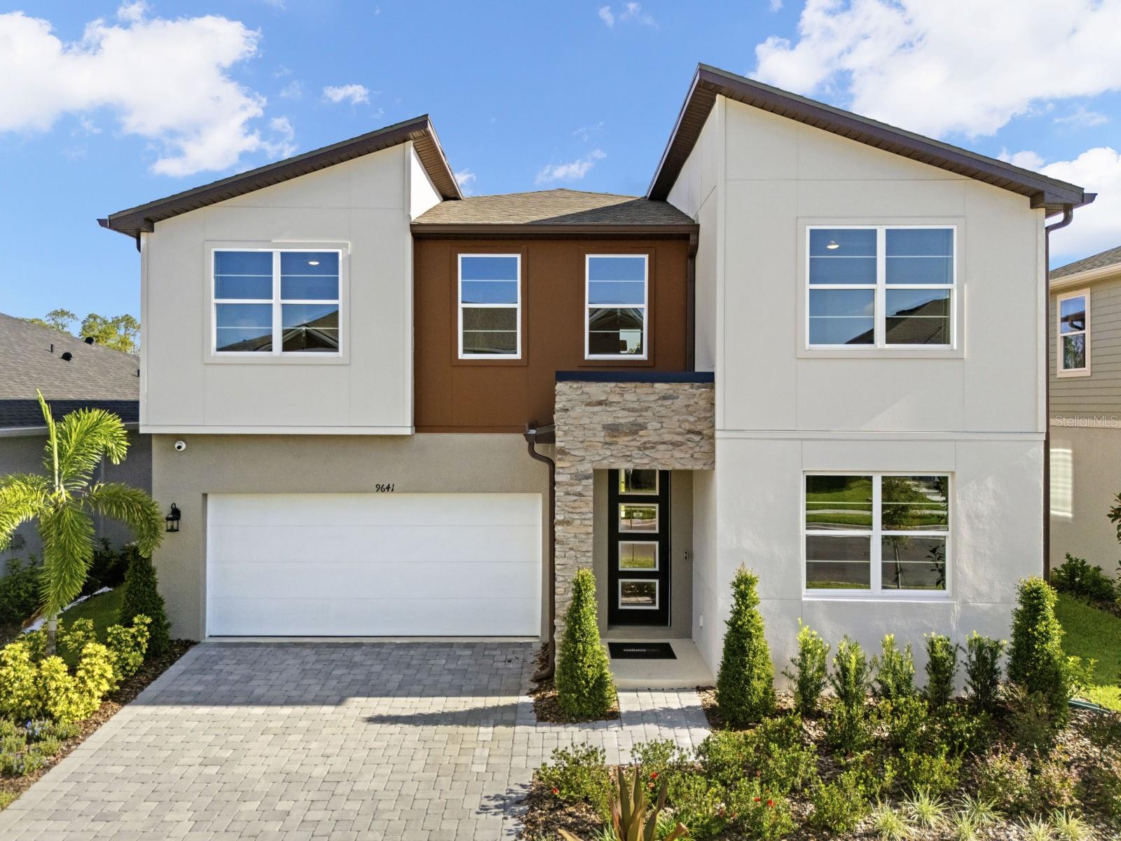 Meridian Parks - Shenandoah Floorplan - Modern Elevation