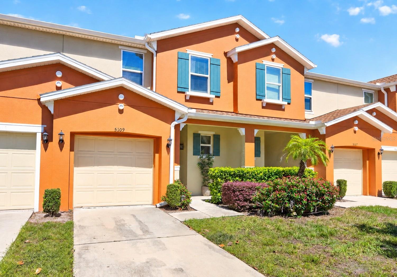 FULLY FURNISHED, SHORT-TERM RENTAL READY & GATED – this 4-bedroom, 3.5-bath townhome in the sought-after Compass Bay community of Kissimmee offers everything you want in a vacation home, investment property or Central Florida getaway!