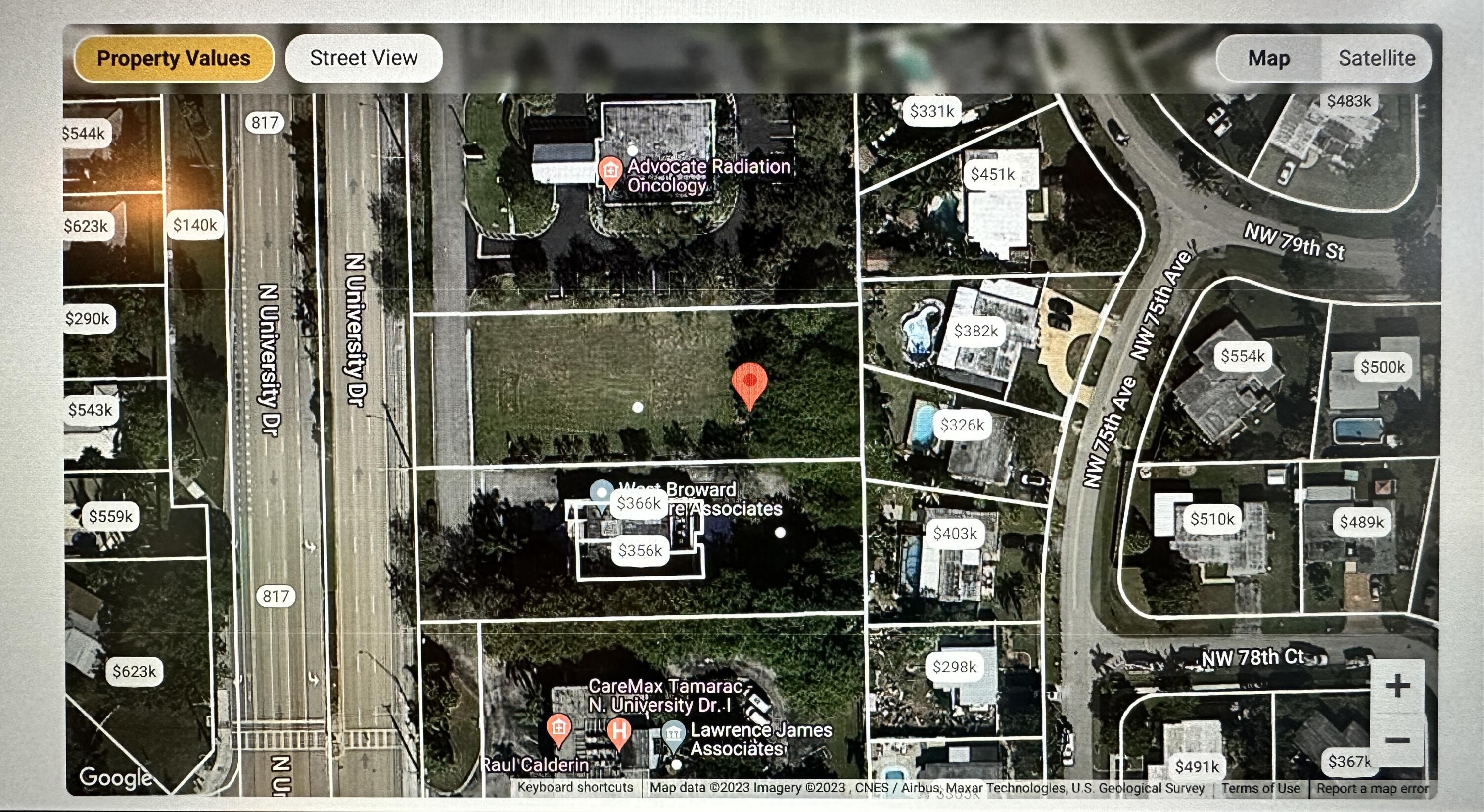Foto de propiedad en 7830 N University Drive, Tamarac, FL 33321 Tamarac con MLS# 
