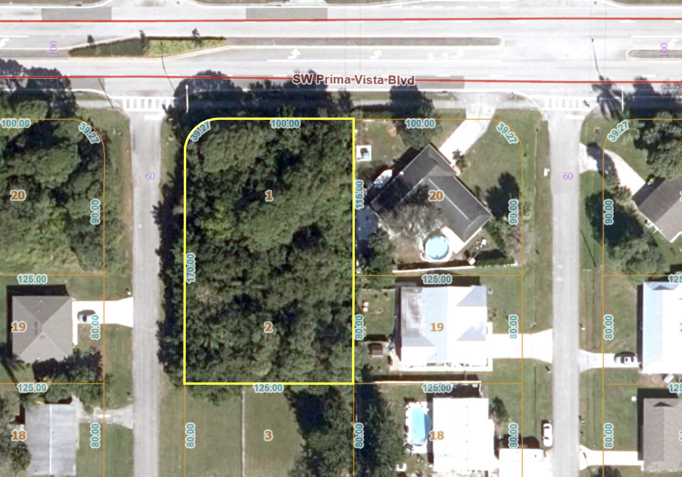 Foto de propiedad en 308 SW Prima Vista Boulevard, Port St. Lucie, FL 34983 Port St. Lucie con MLS# 