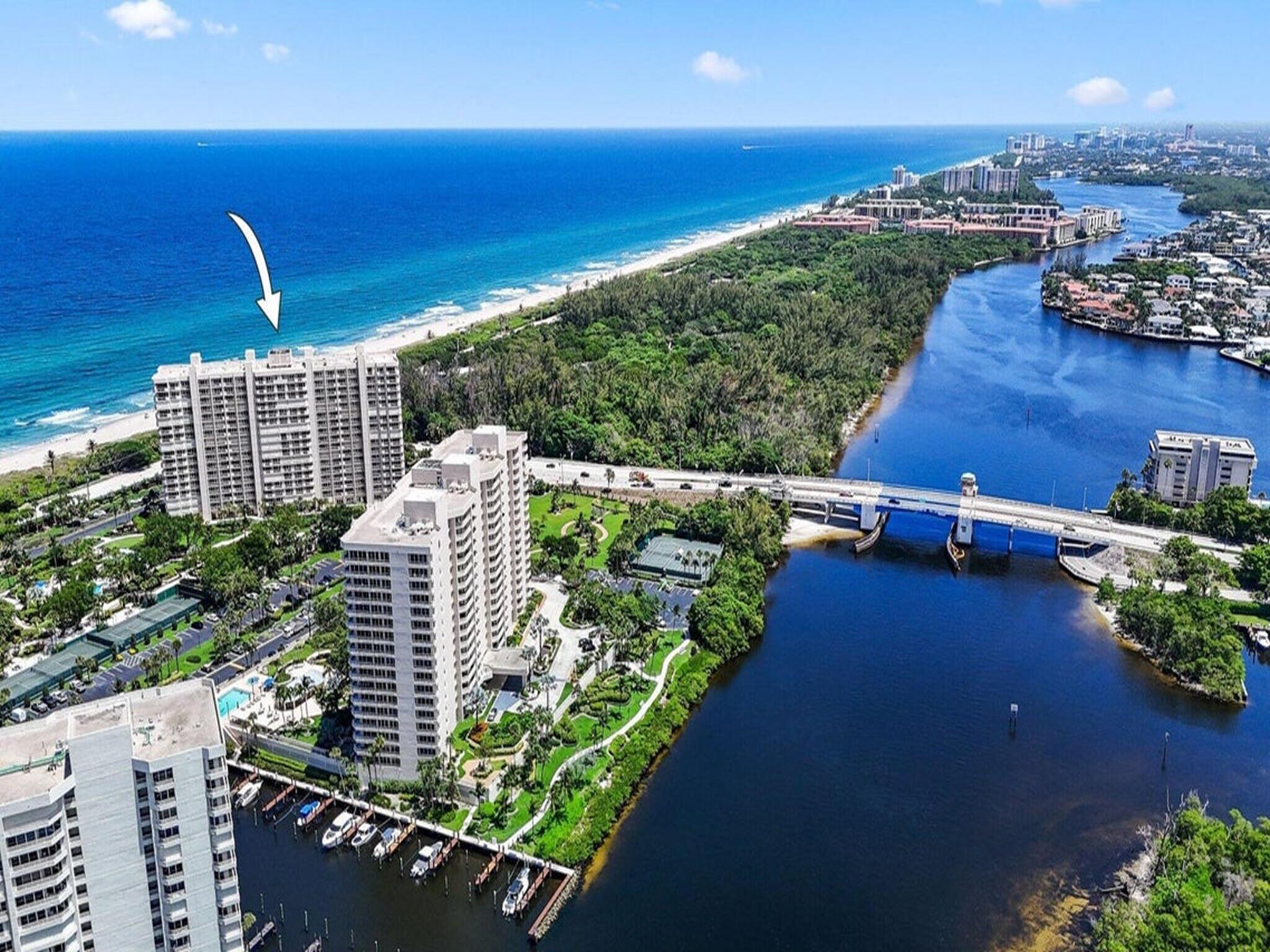 Foto de propiedad en 4001 N Ocean Boulevard Ph3, Boca Raton, FL 33431 Boca Raton con MLS# 