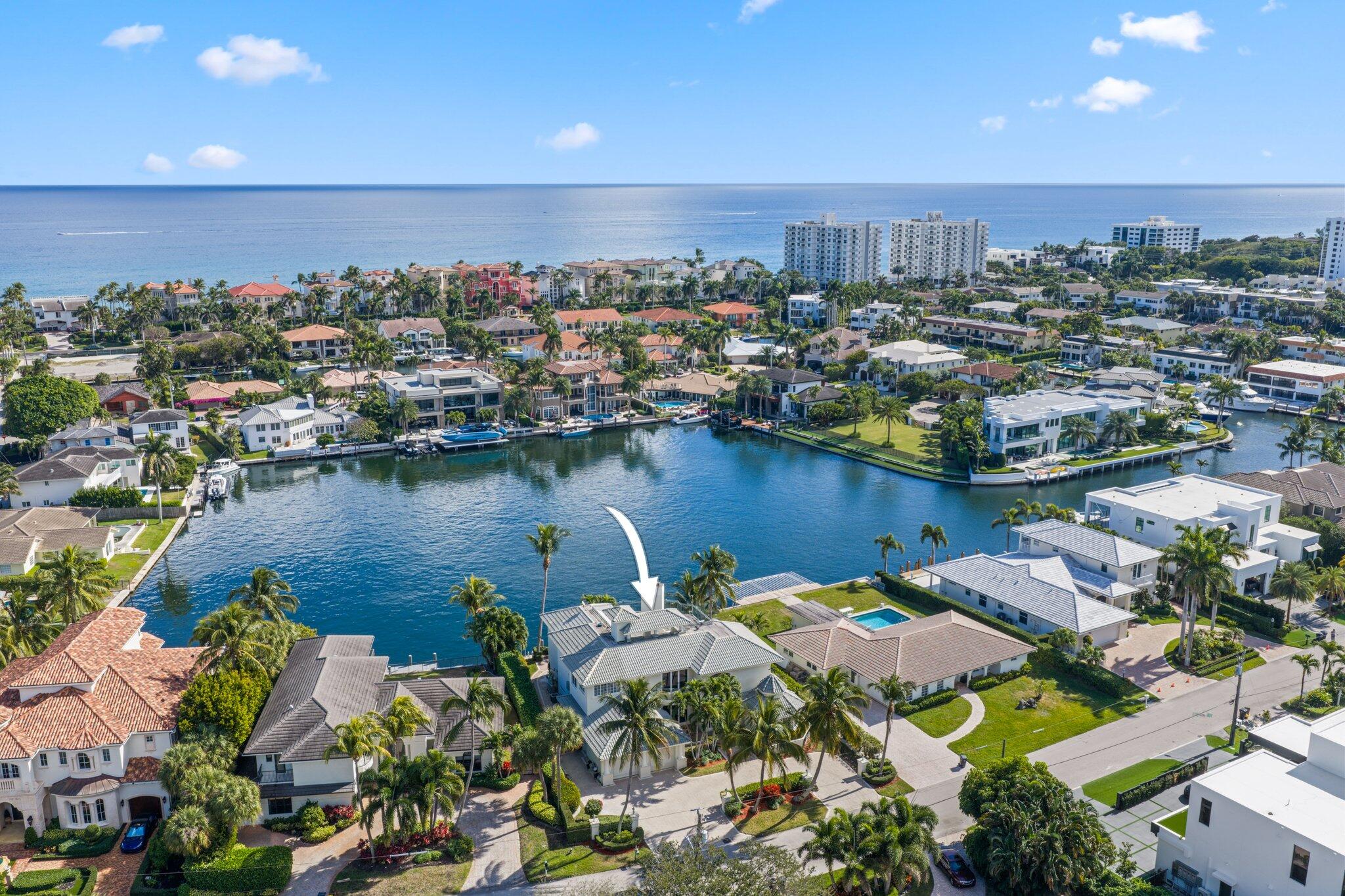Foto de propiedad en 4317 Intracoastal Drive, Highland Beach, FL 33487 Highland Beach con MLS# 