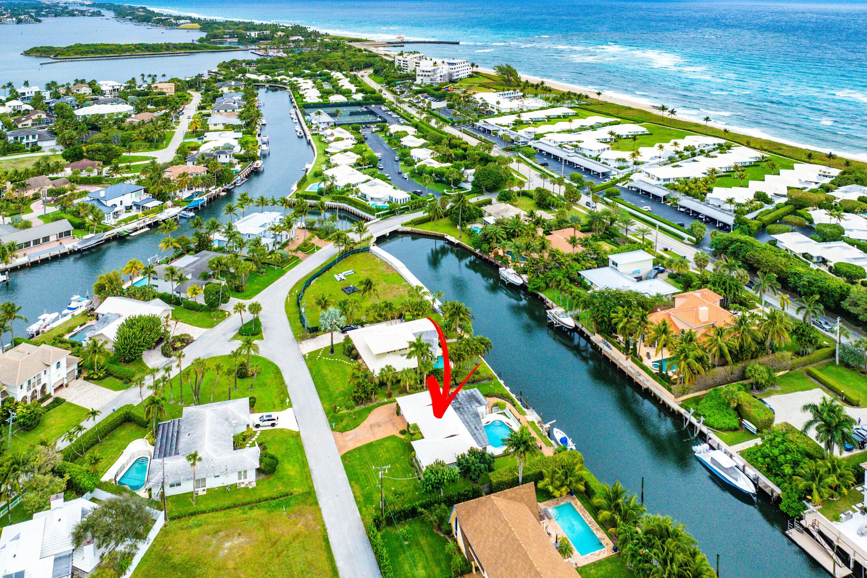 Foto de propiedad en 23 Sabal Island Drive, Ocean Ridge, FL 33435 Ocean Ridge con MLS# 