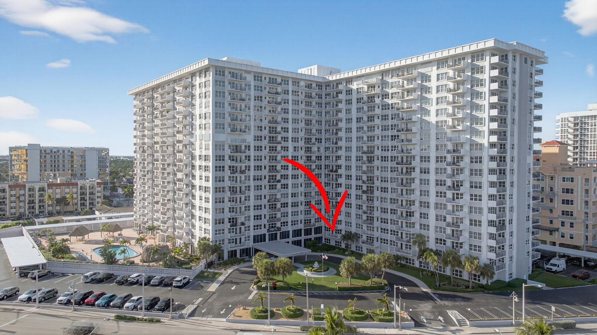 Foto de propiedad en 405 N Ocean Boulevard 208, Pompano Beach, FL 33062 Pompano Beach con MLS# 