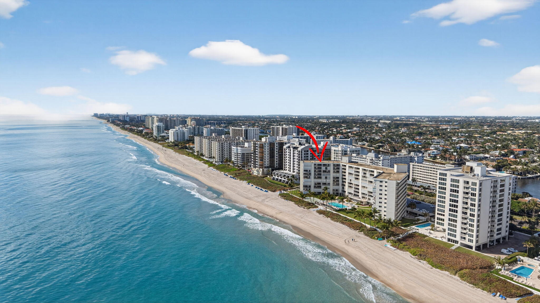 Foto de propiedad en 3101 S Ocean Boulevard 302, Highland Beach, FL 33487 Highland Beach con MLS# 