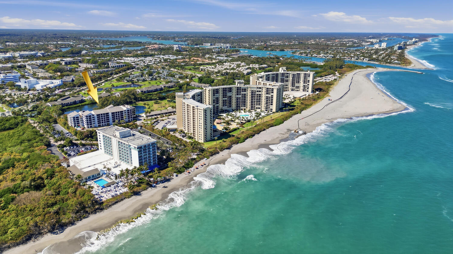 Foto de propiedad en 500 Ocean Trail Way 409, Jupiter, FL 33477 Jupiter con MLS# 