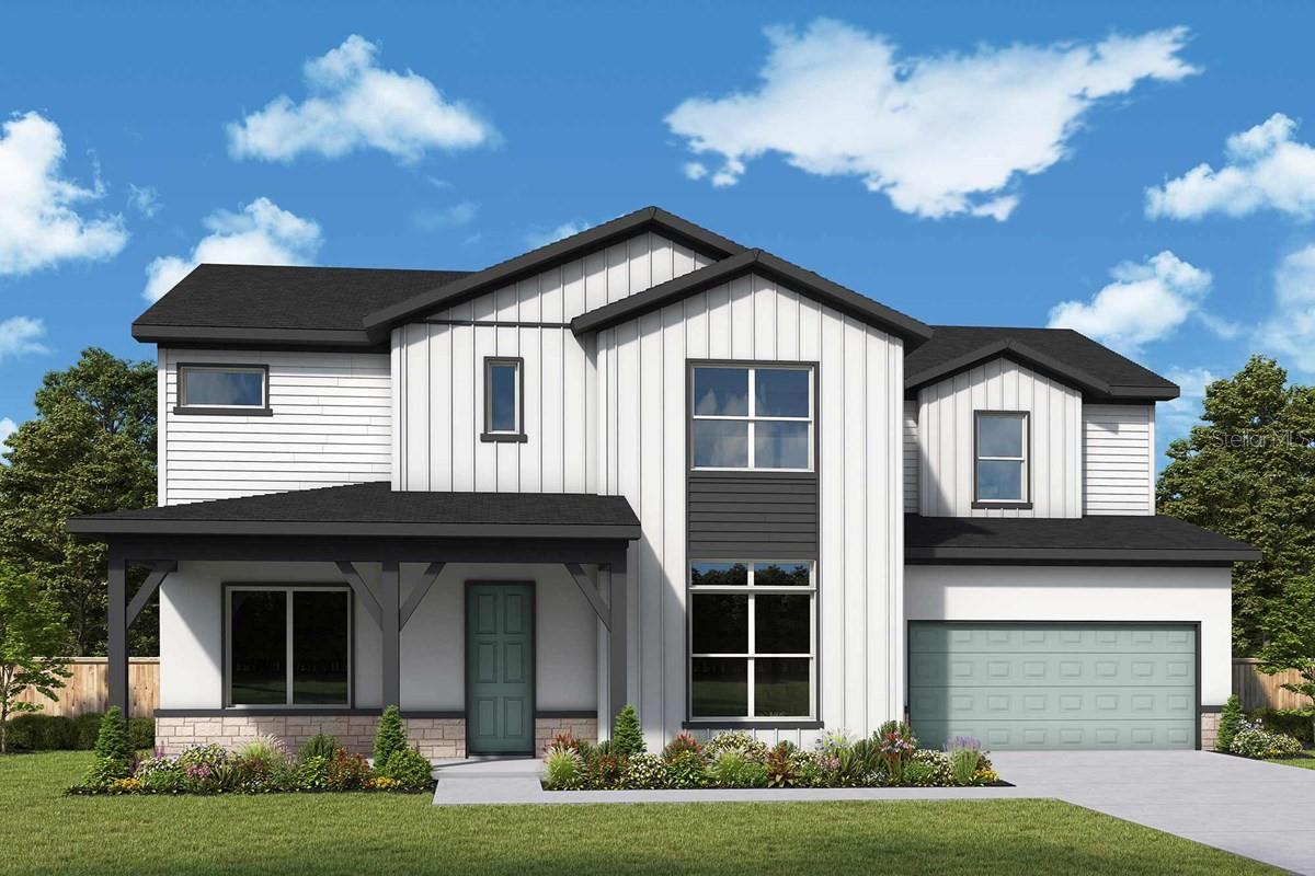 Front Exterior Rendering **Paint Colors May Vary